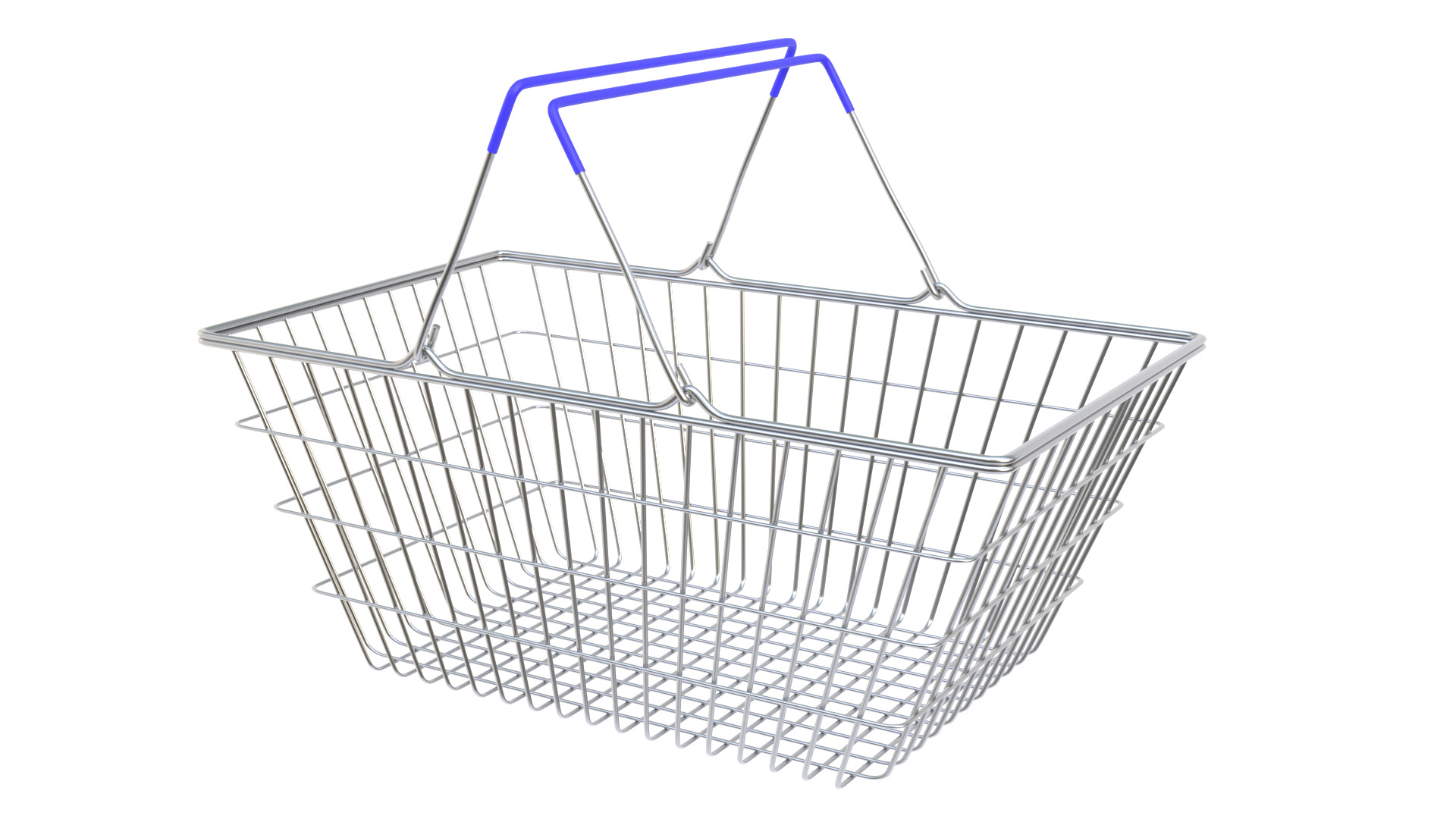 Shopping basket 02 3D model_6