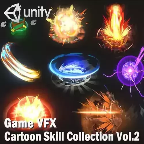 Unity Game VFX - Cartoon Skill Collection Vol 2