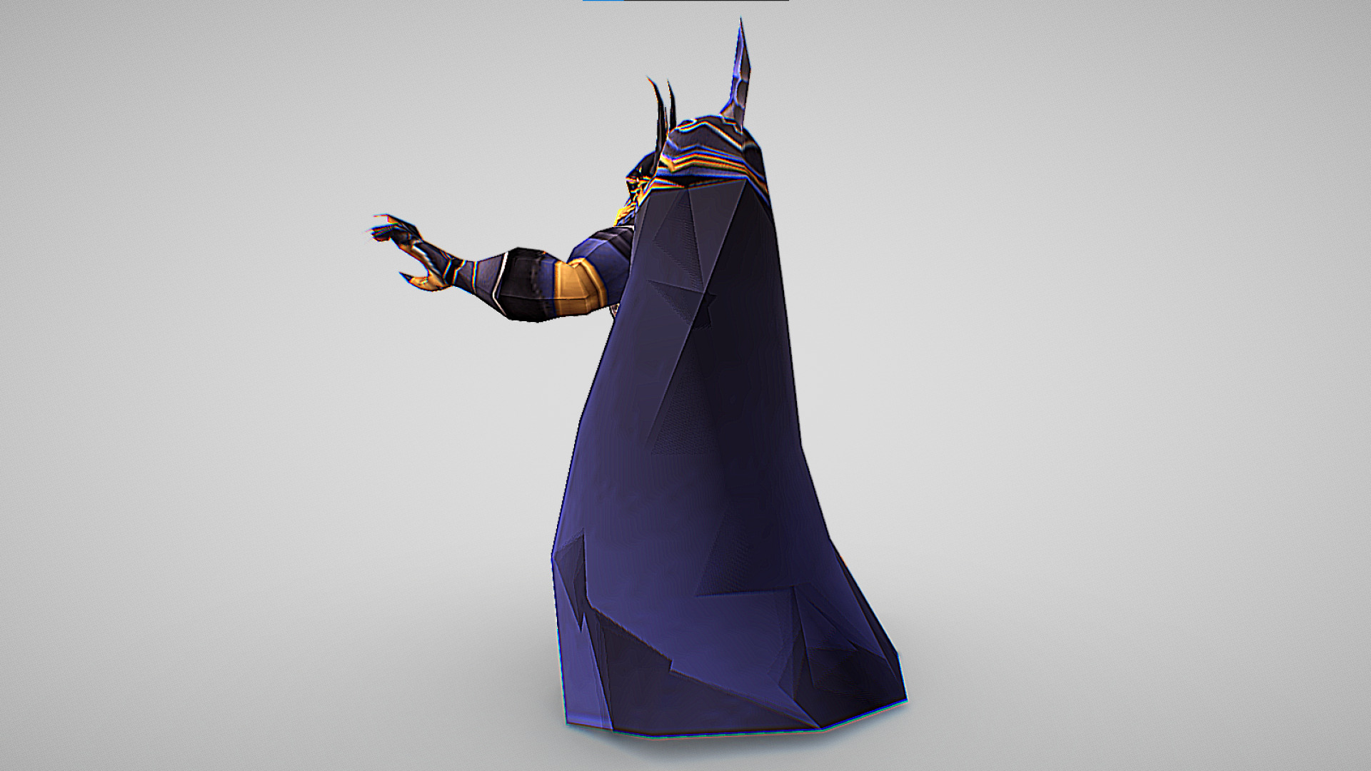 Golbez - Dissidia - Final Fantasy Low-poly 3D model_4