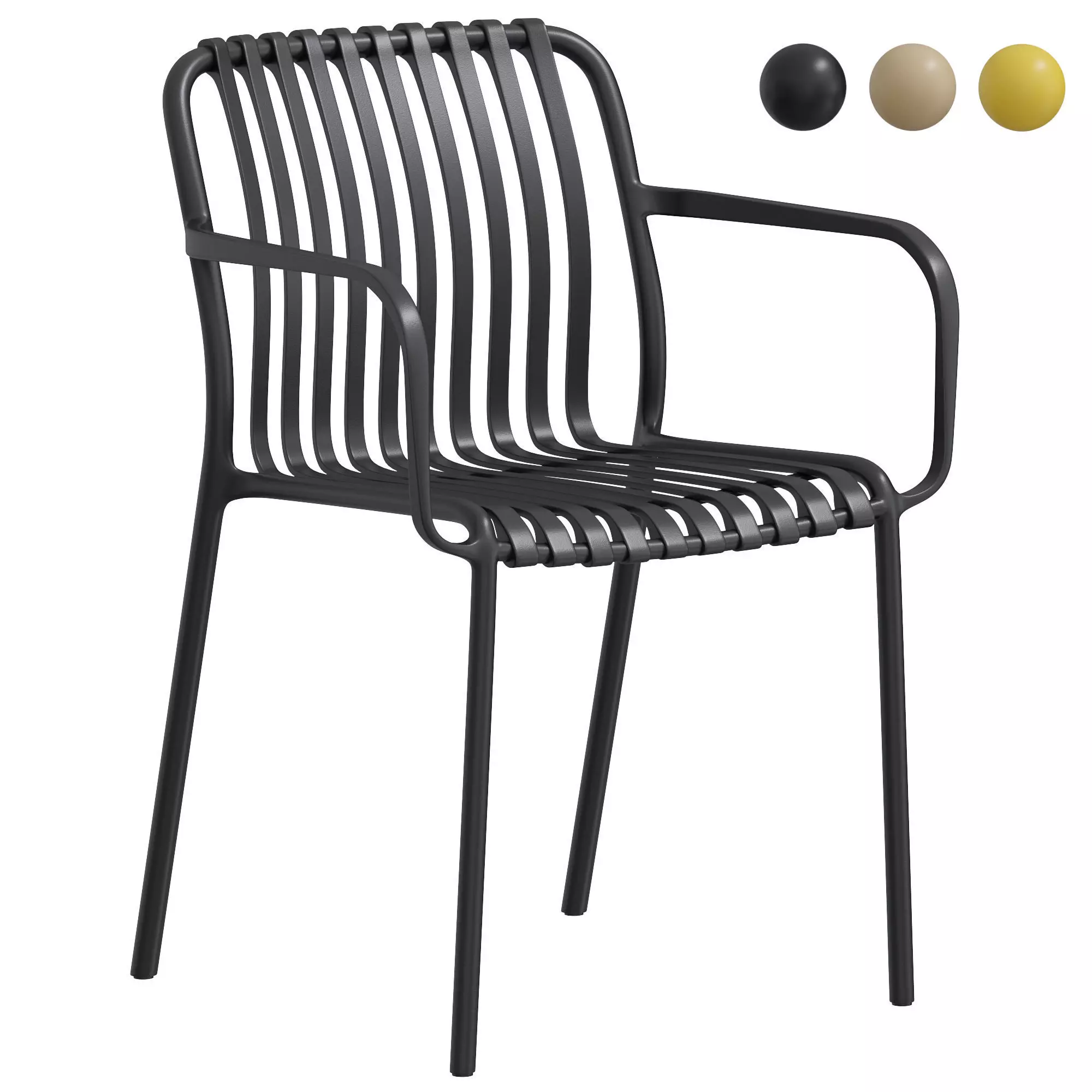 Garden Chair Isabellini by La Forma 3D model