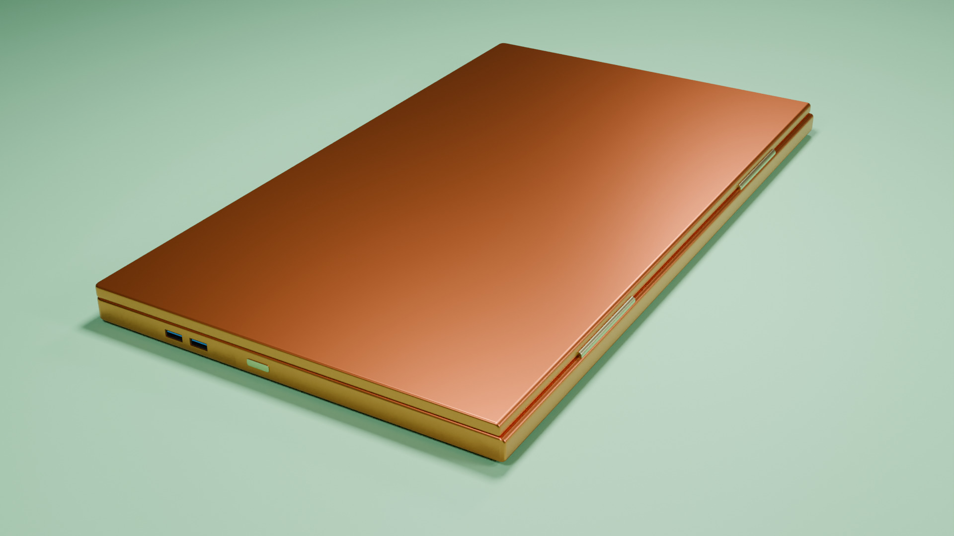 LX Laptop Simple Customization 3D model_4