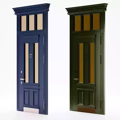 The front door 1 3D model