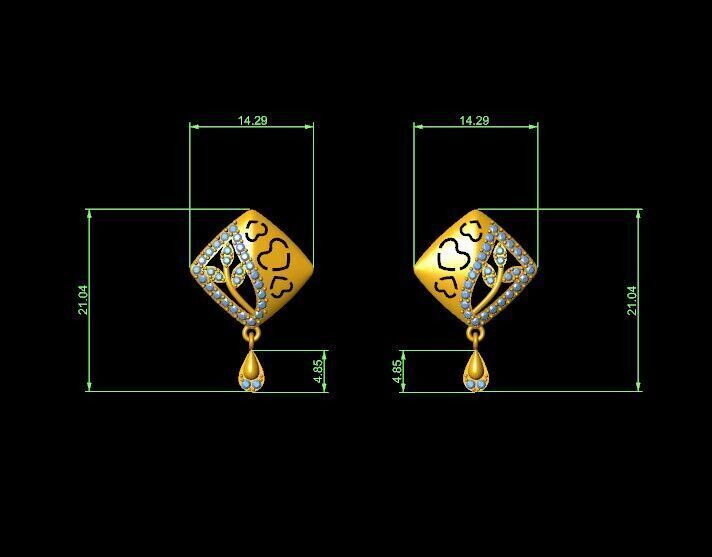 Pendant Necklace 3D print model_3