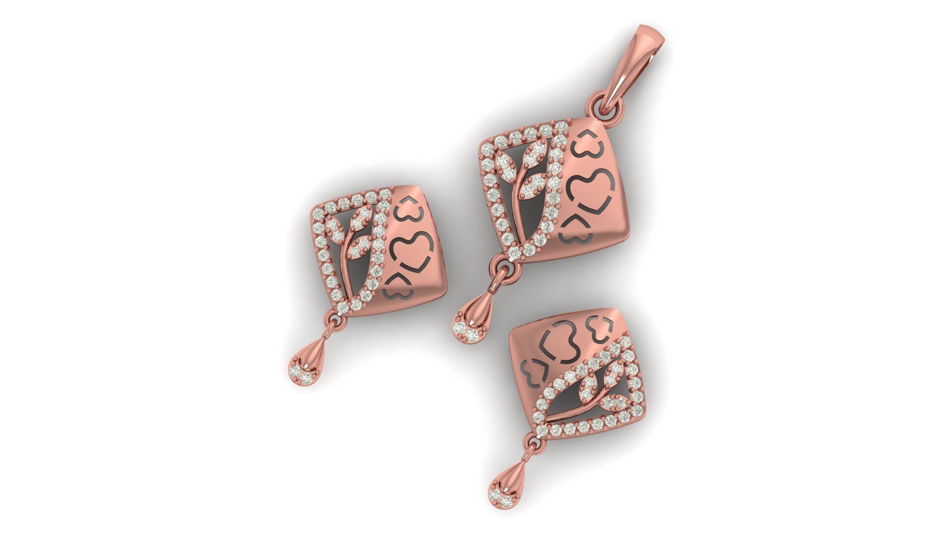 Pendant Necklace 3D print model_2