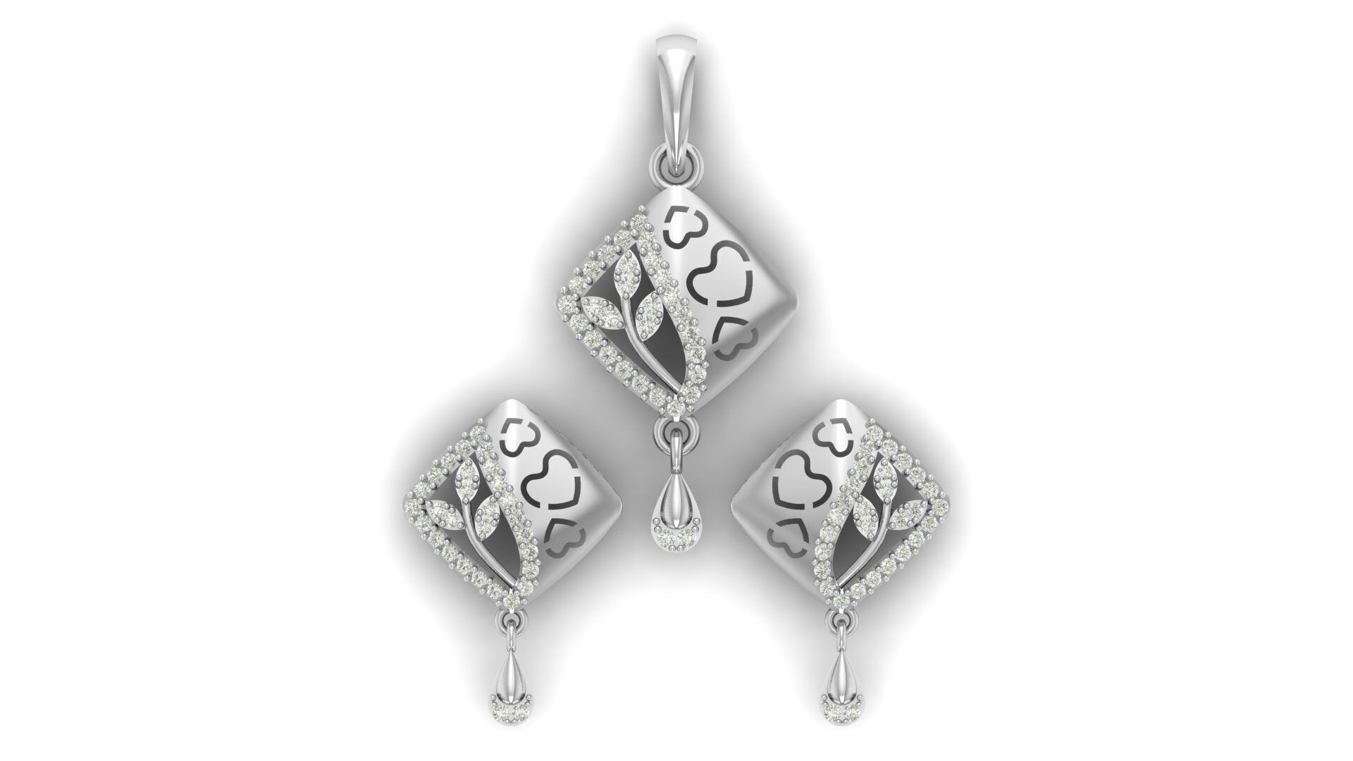 Pendant Necklace 3D print model_15