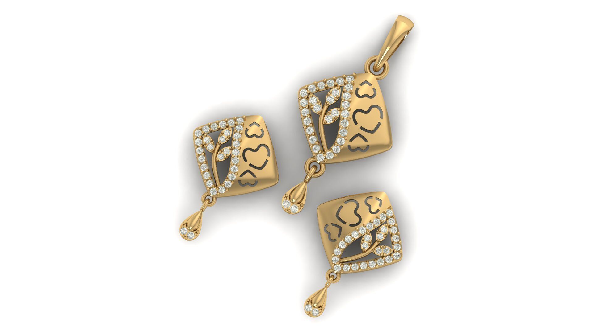 Pendant Necklace 3D print model_18