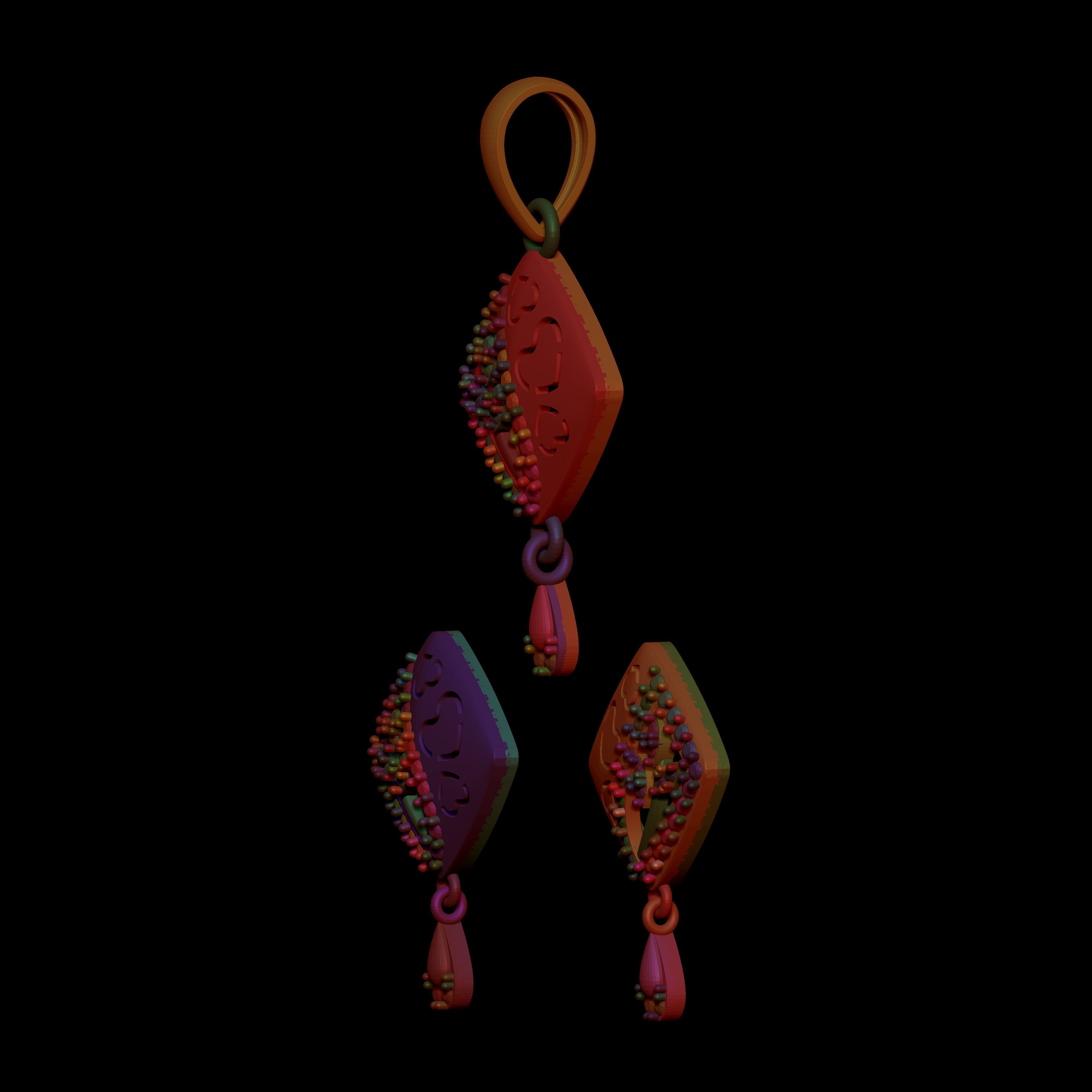 Pendant Necklace 3D print model_22