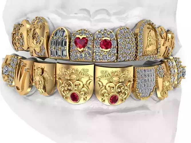 teeth jewelry design