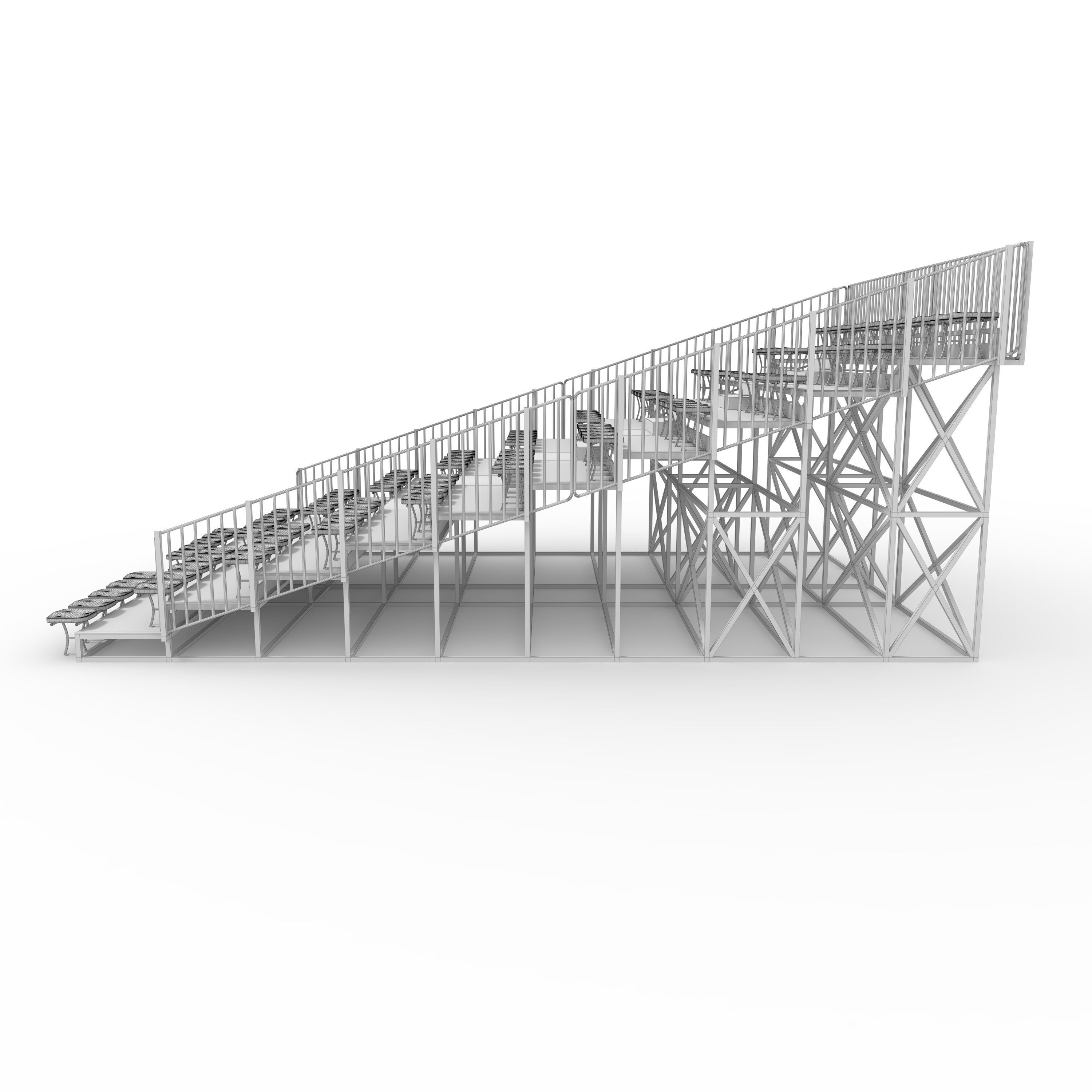 Bleachers 26 3D model_13