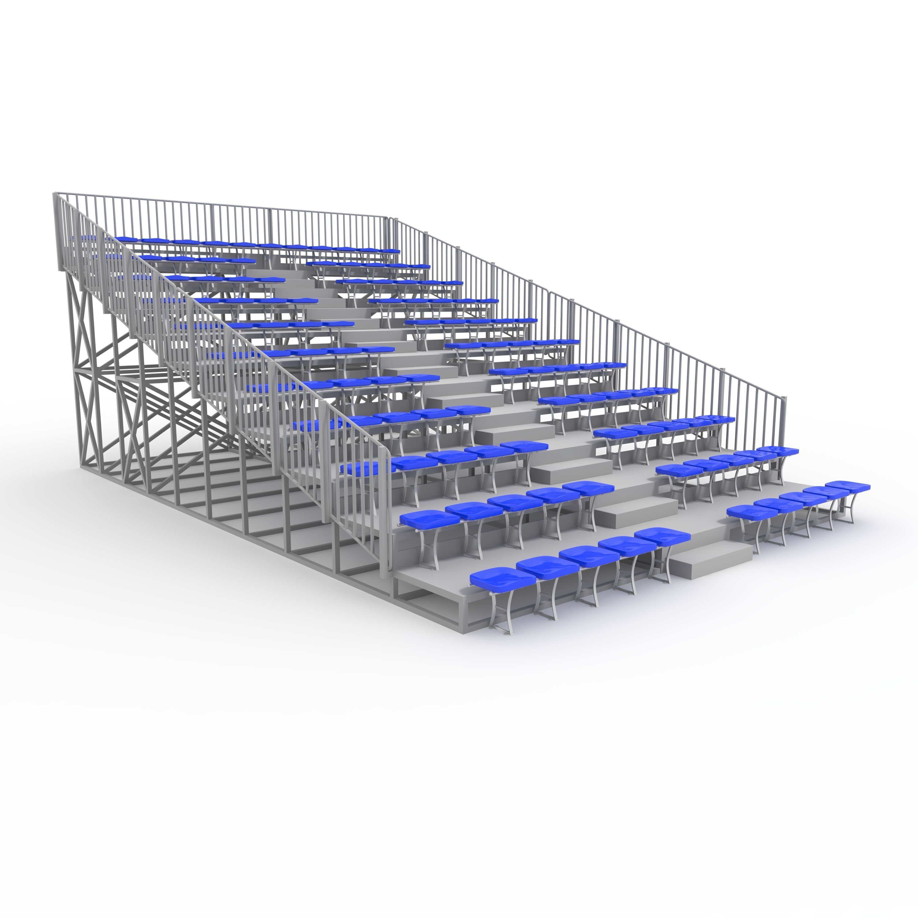 Bleachers 26 3D model_8