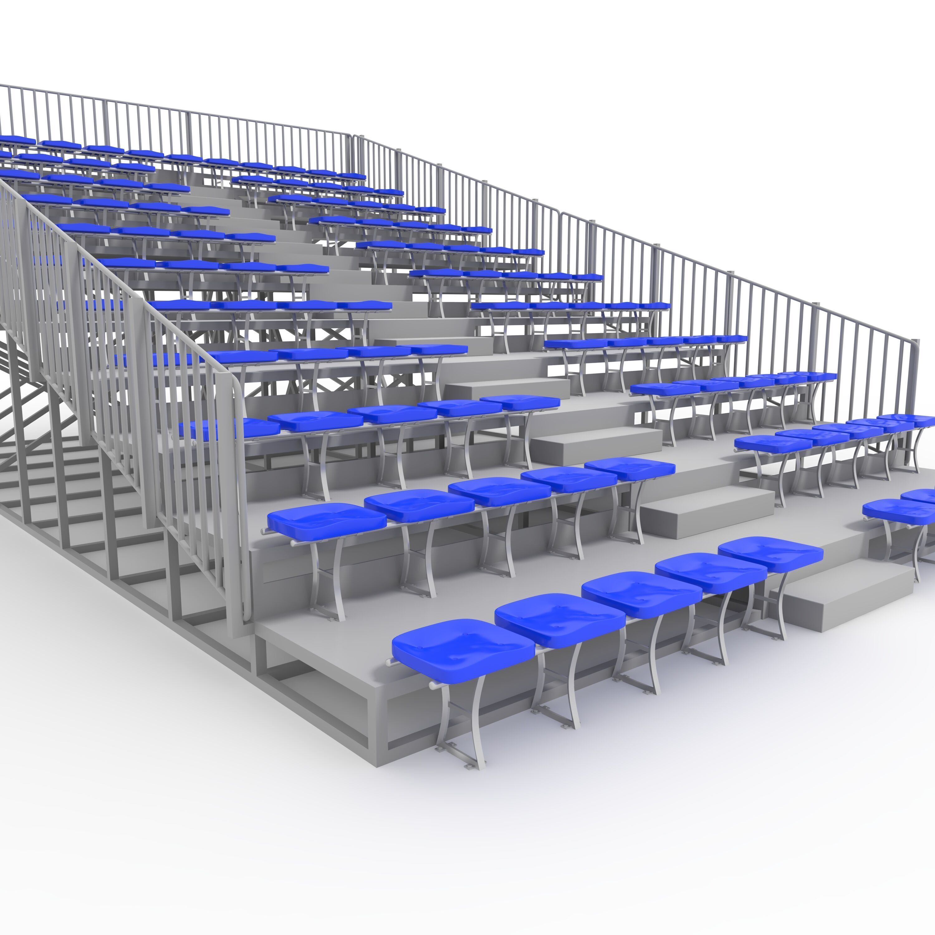 Bleachers 26 3D model_16