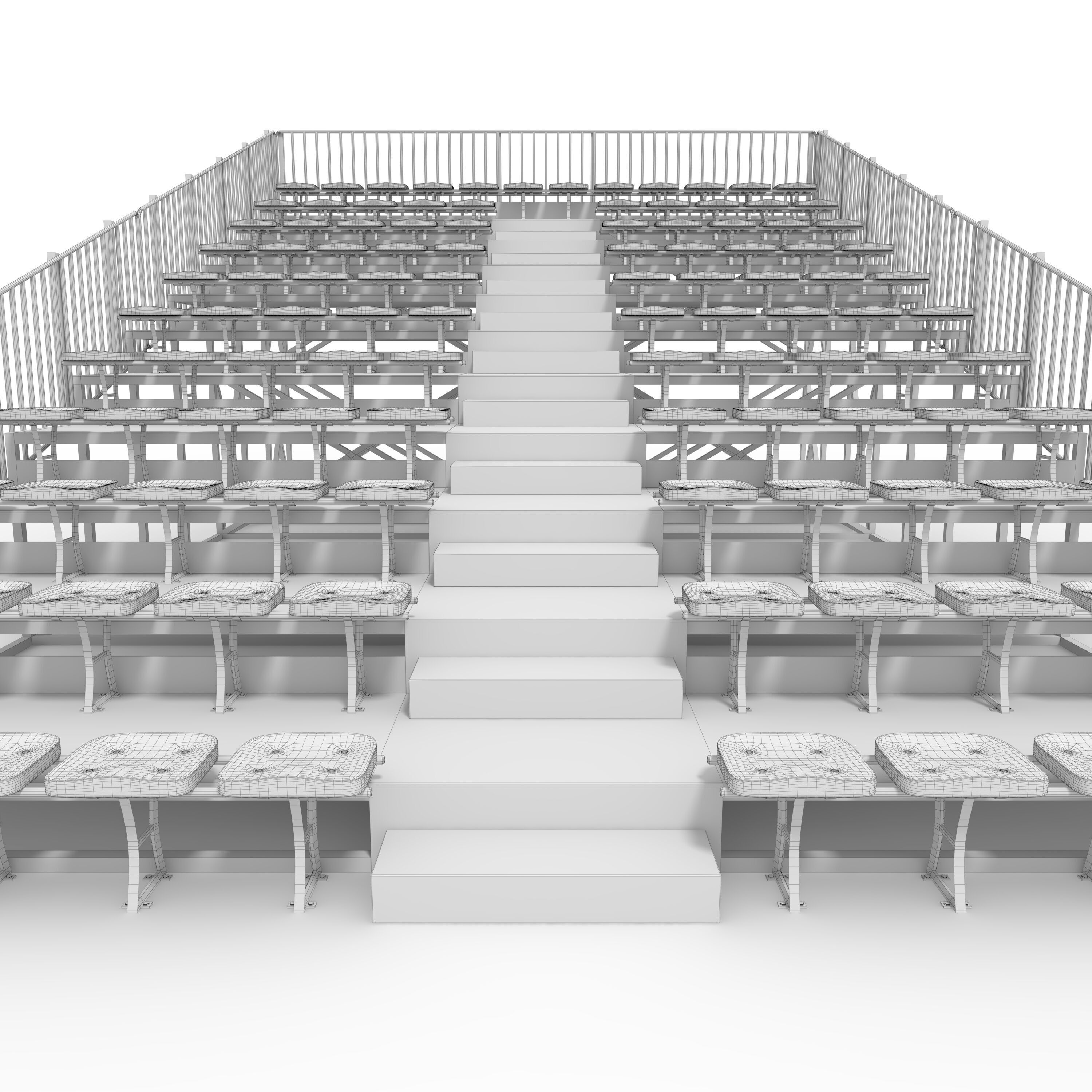 Bleachers 26 3D model_19