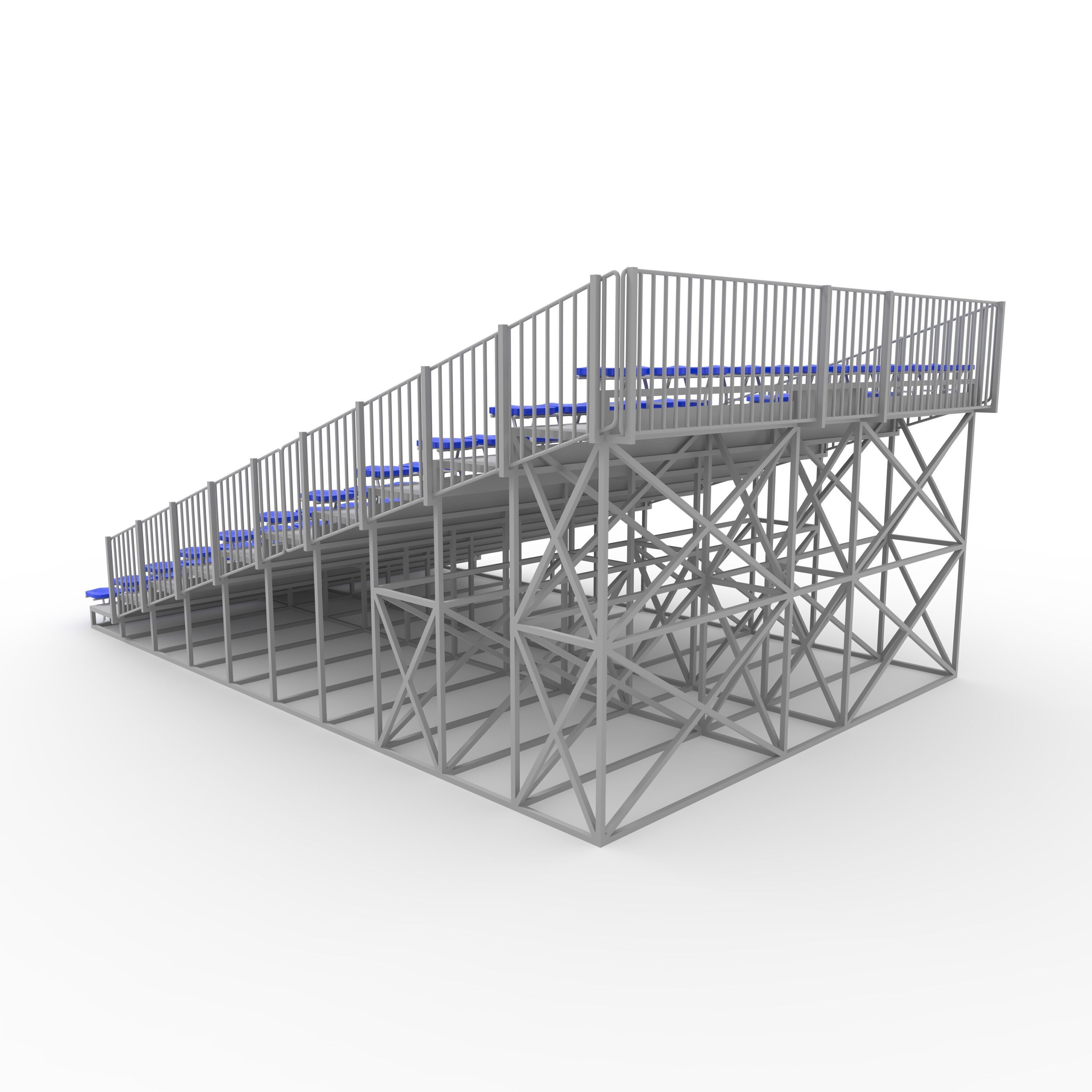 Bleachers 26 3D model_14