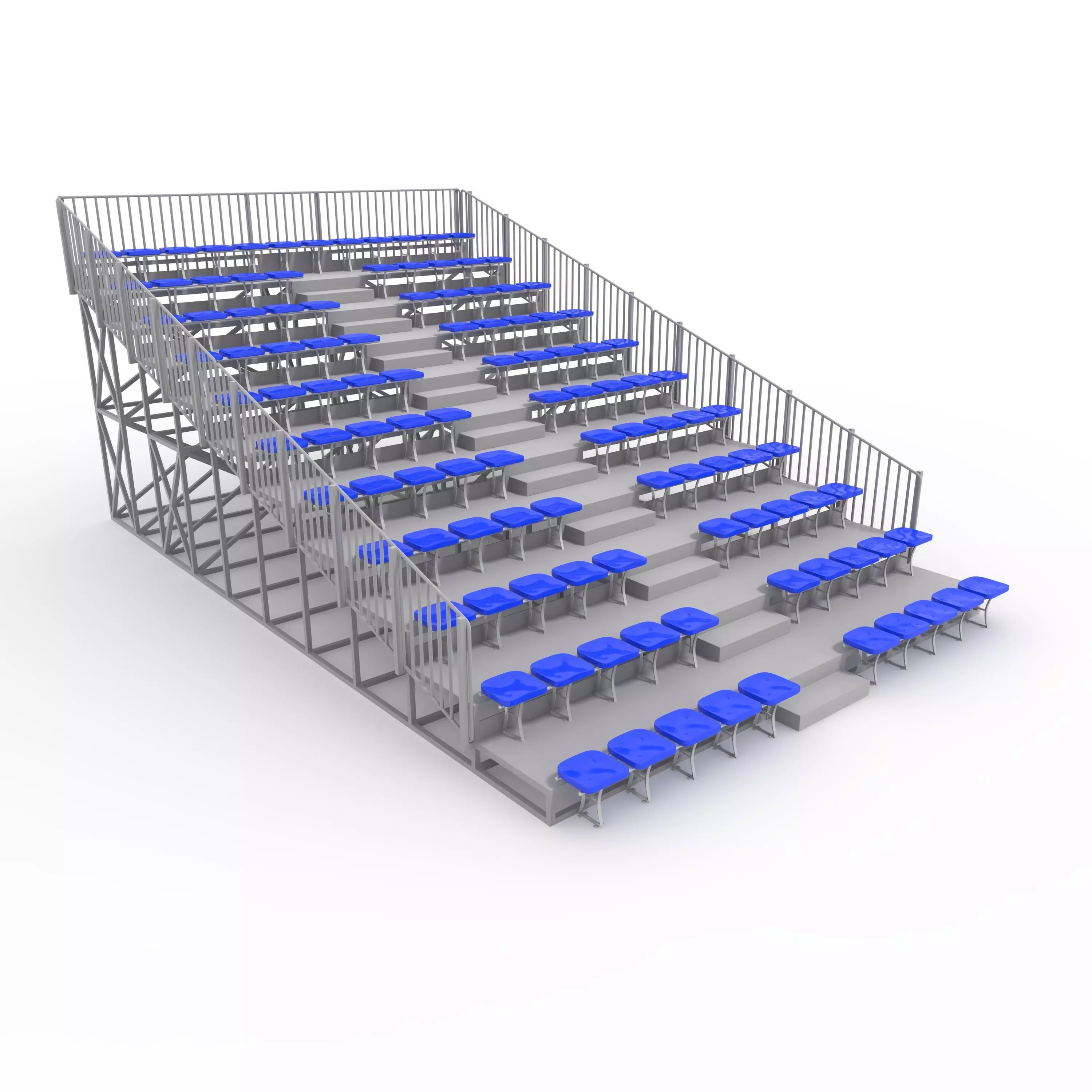 Bleachers 26 3D model_0
