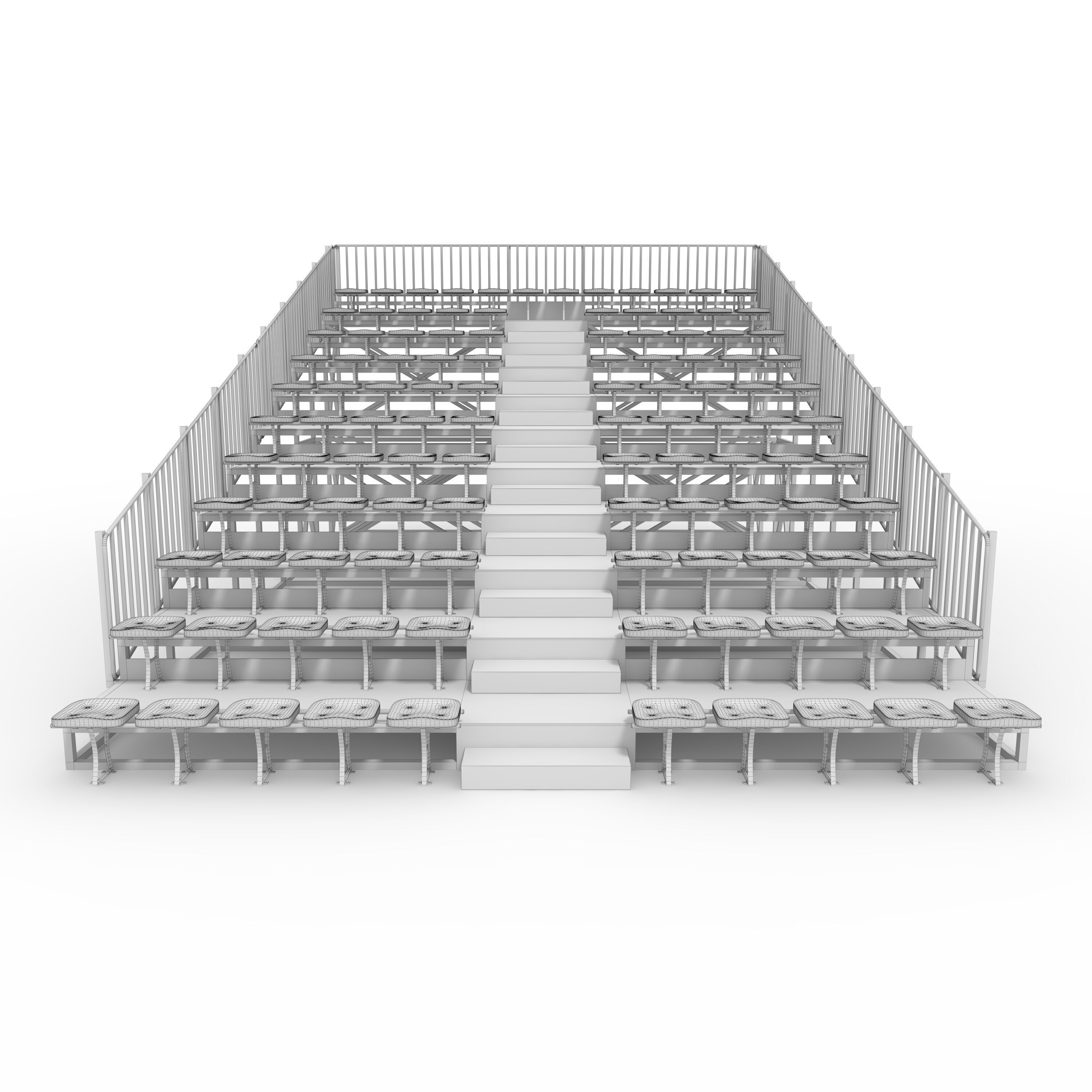 Bleachers 26 3D model_11
