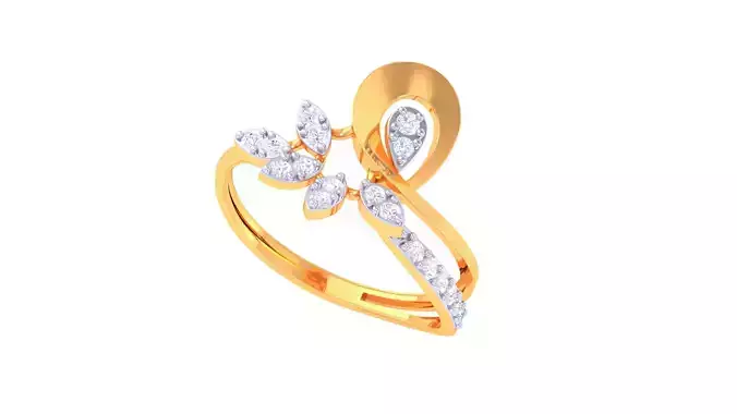 Women Ring MTL 3dm STL OBJ FBX Details