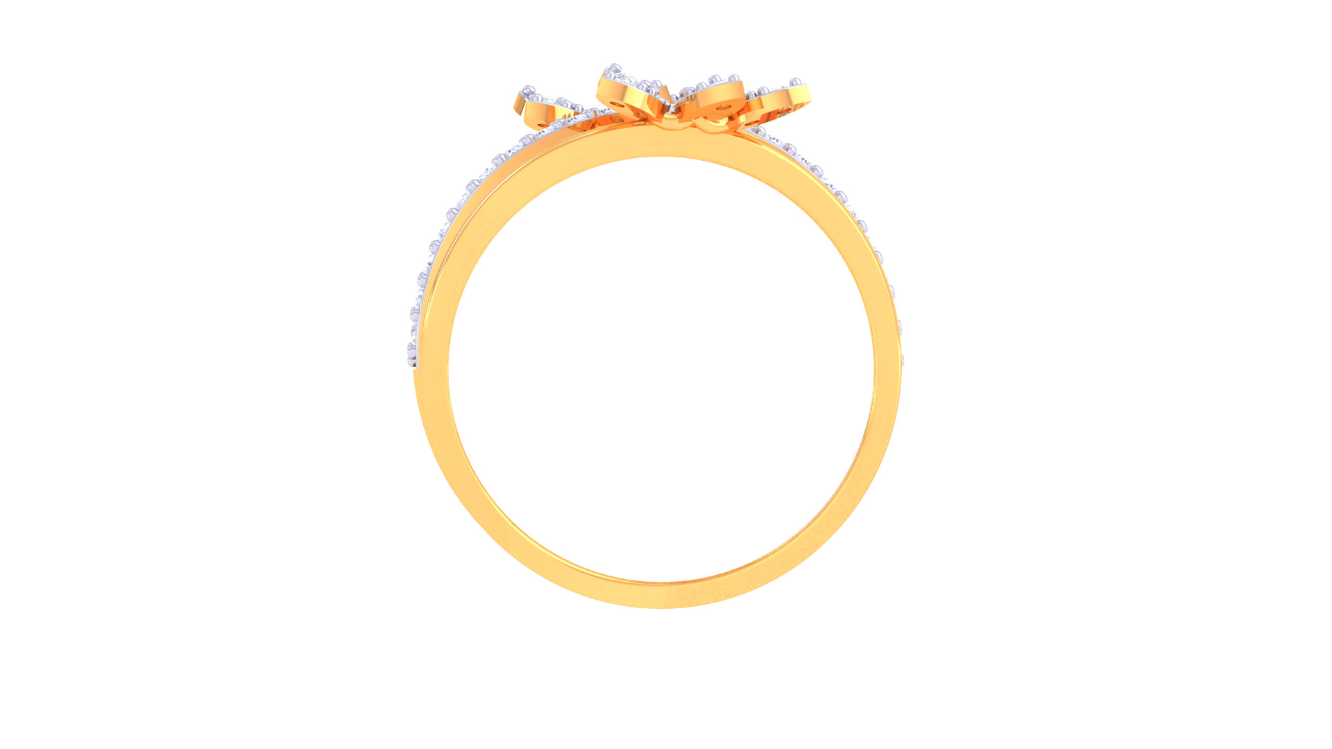 Women Ring MTL 3dm STL OBJ FBX Details 3D print model_3