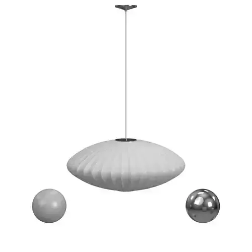 Nelson Saucer Bubble Pendant