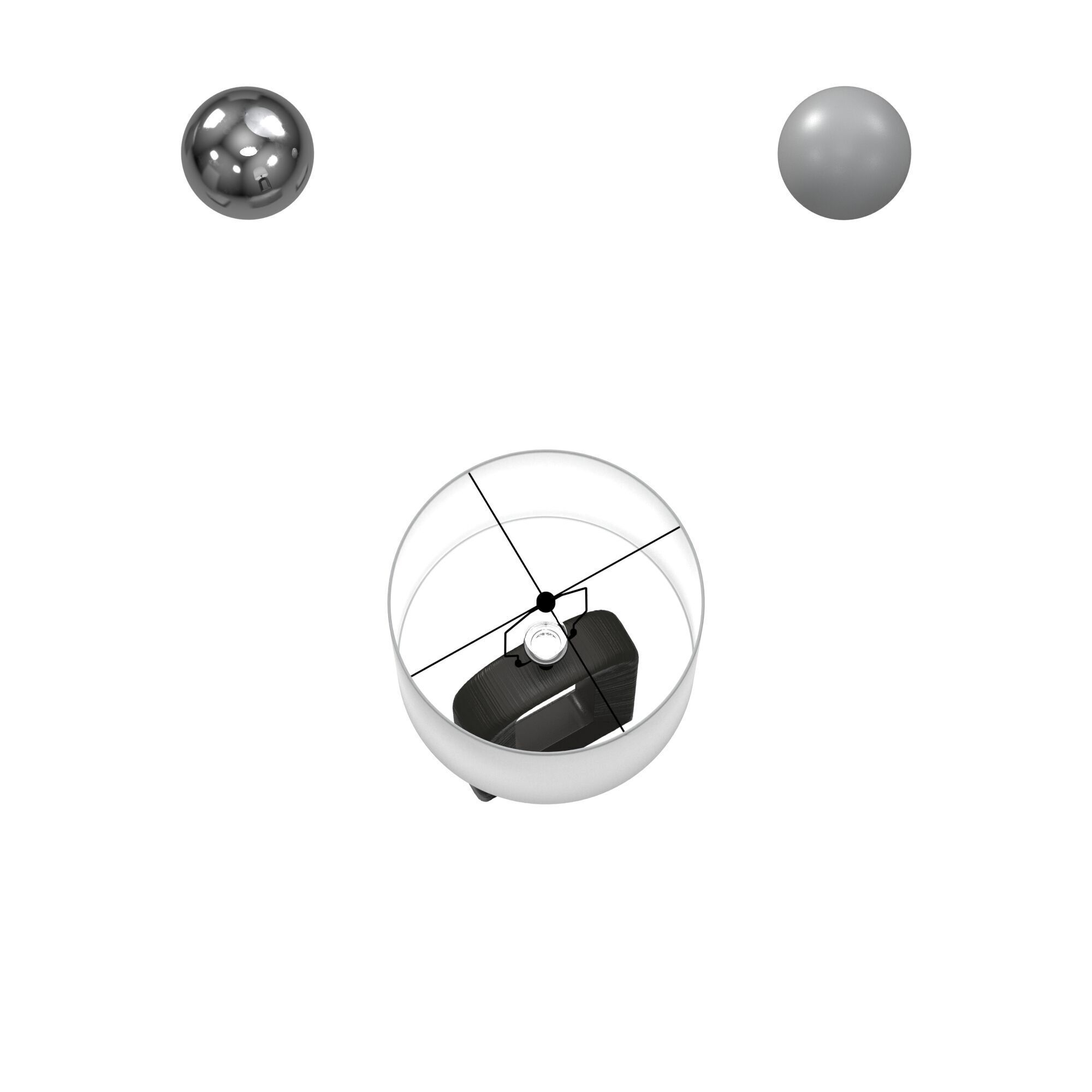 Utopia Large Combed Table Lamp 3D model_2