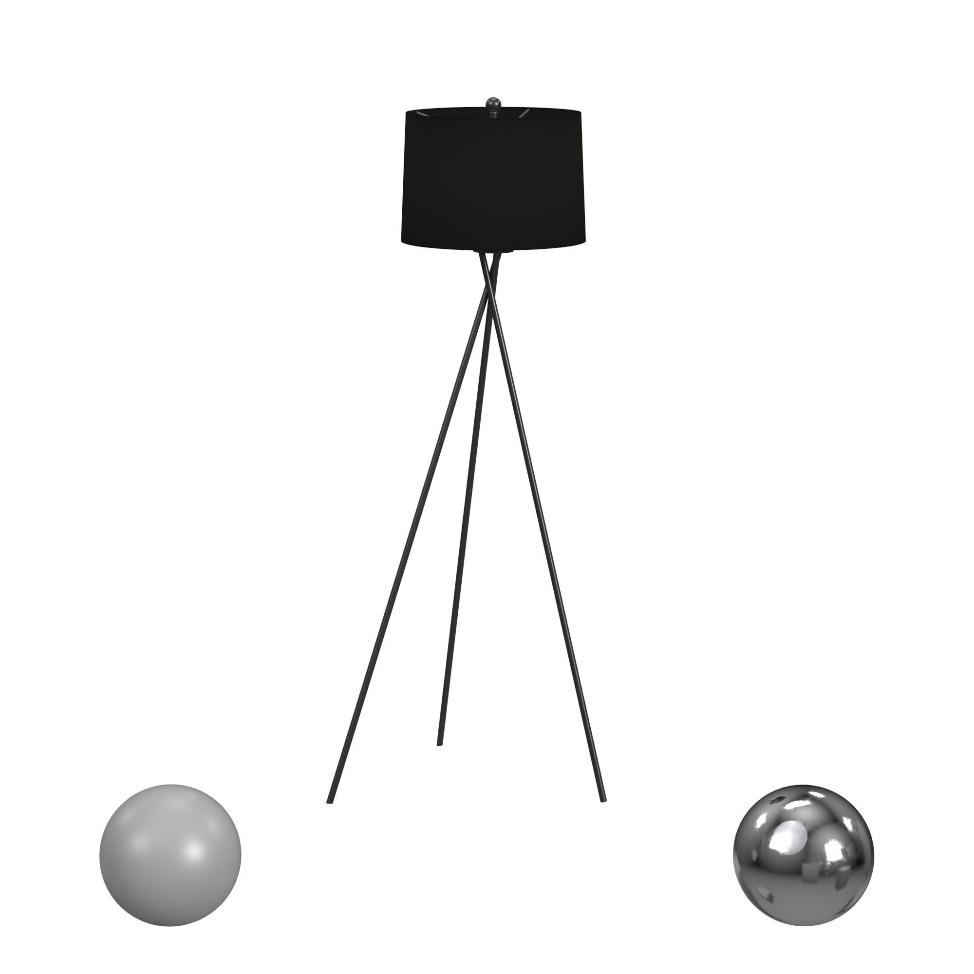 PARSEN FLOOR LAMP Low-poly 3D model_1