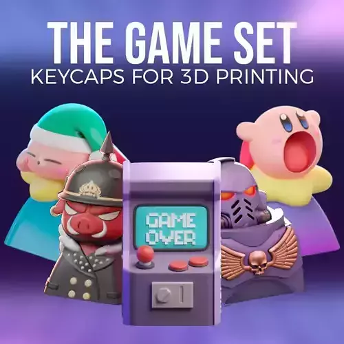 The Game Set  - keycaps to print