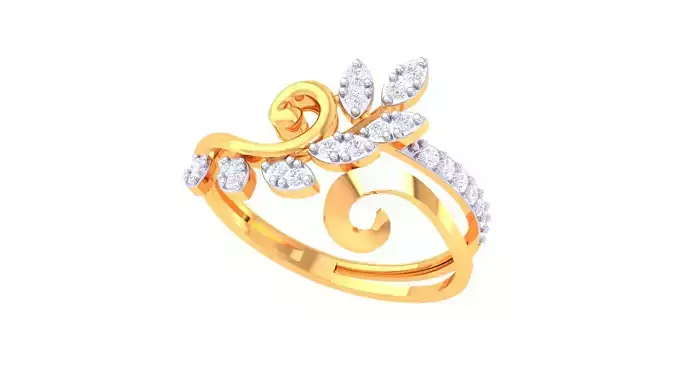 Women Ring MTL 3dm STL OBJ FBX Details