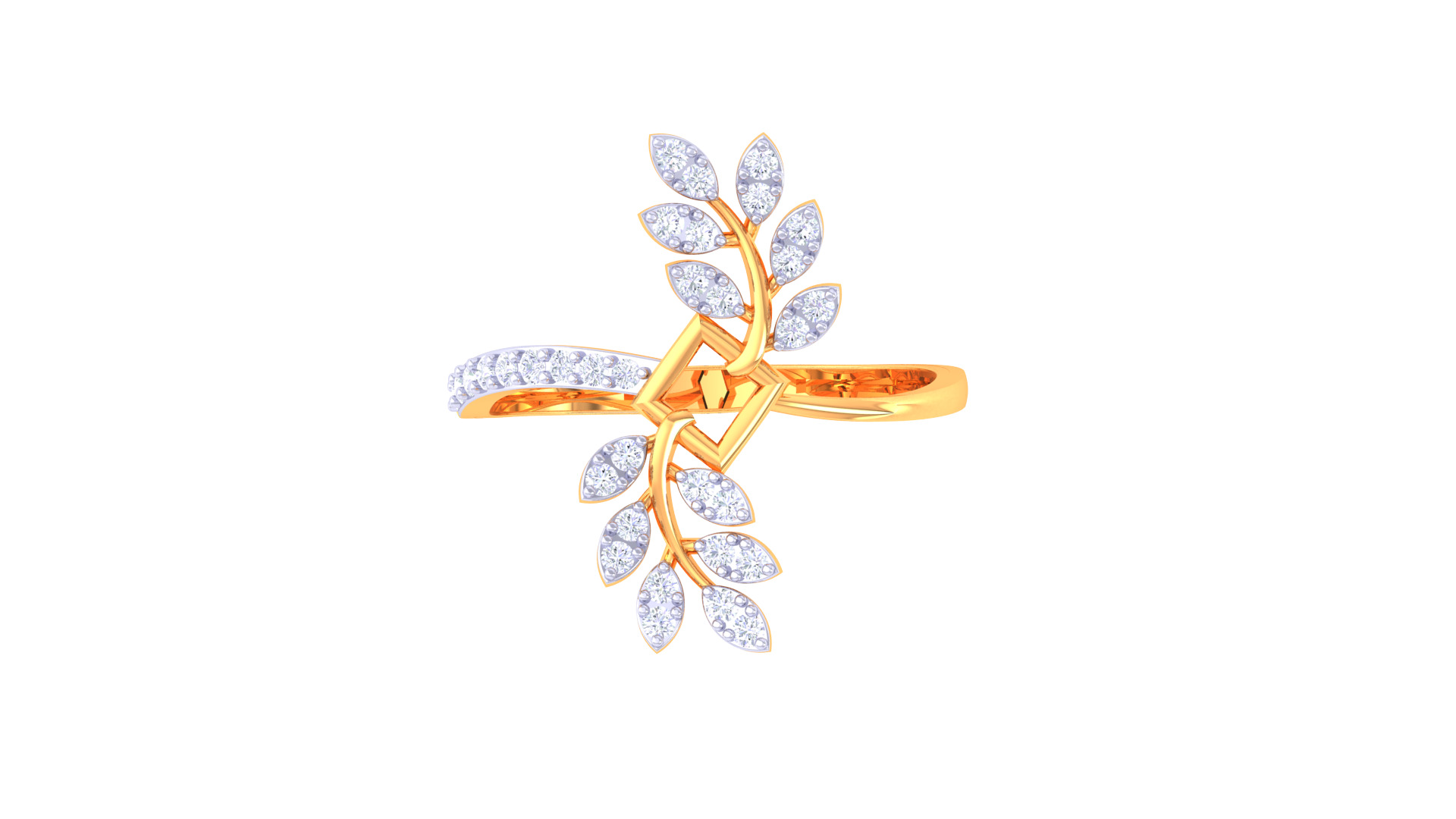  Women Ring MTL 3dm STL OBJ FBX Details 3D print model_2