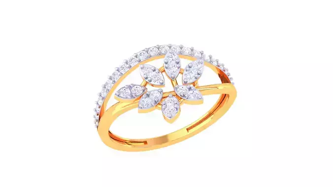 Women Ring MTL 3dm STL OBJ FBX Details