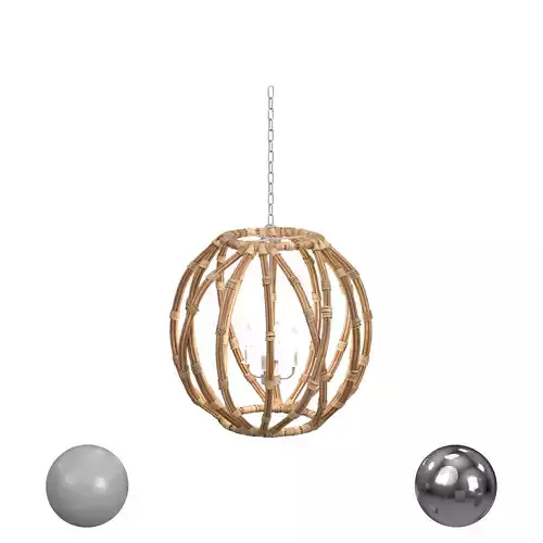 Bassett Mirror Company Ceiling Lights Archdale Pendant Lamp 3D model