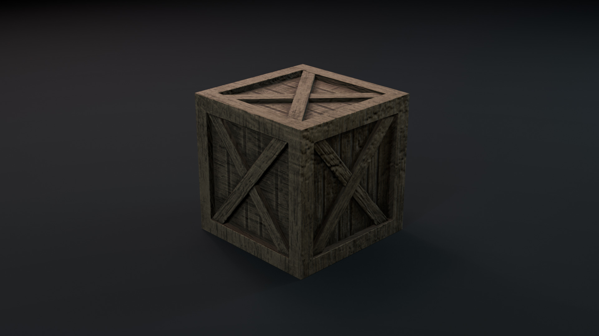 Realistic Wooden Crates and Boxes PBR Textured and Game-Ready Low-poly 3D model_4