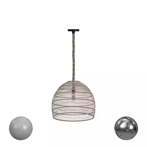 Flora Rattan Pendant