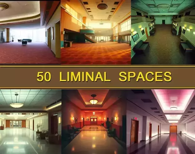 50 Liminal Scene Backdrops