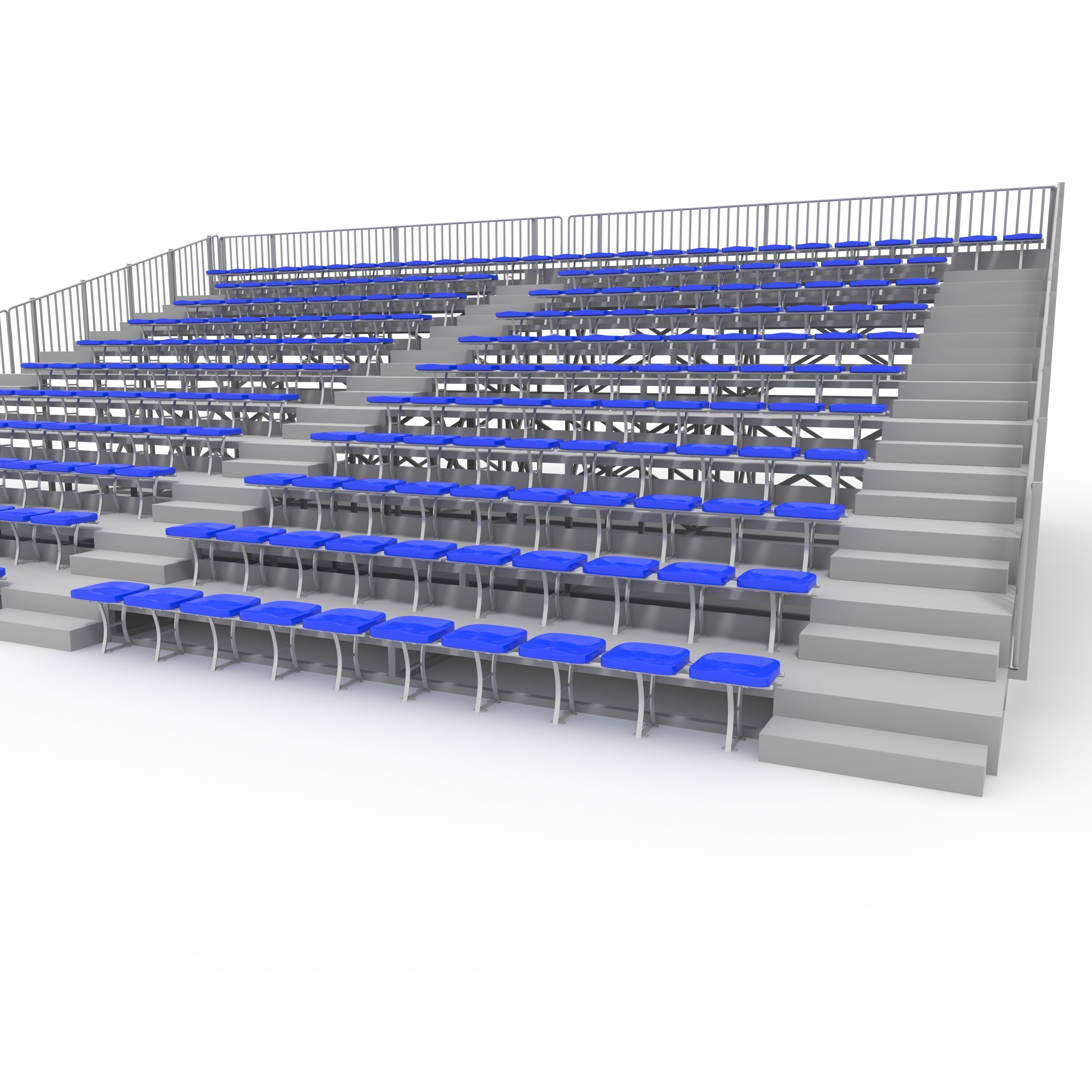 Bleachers 27 3D model_22