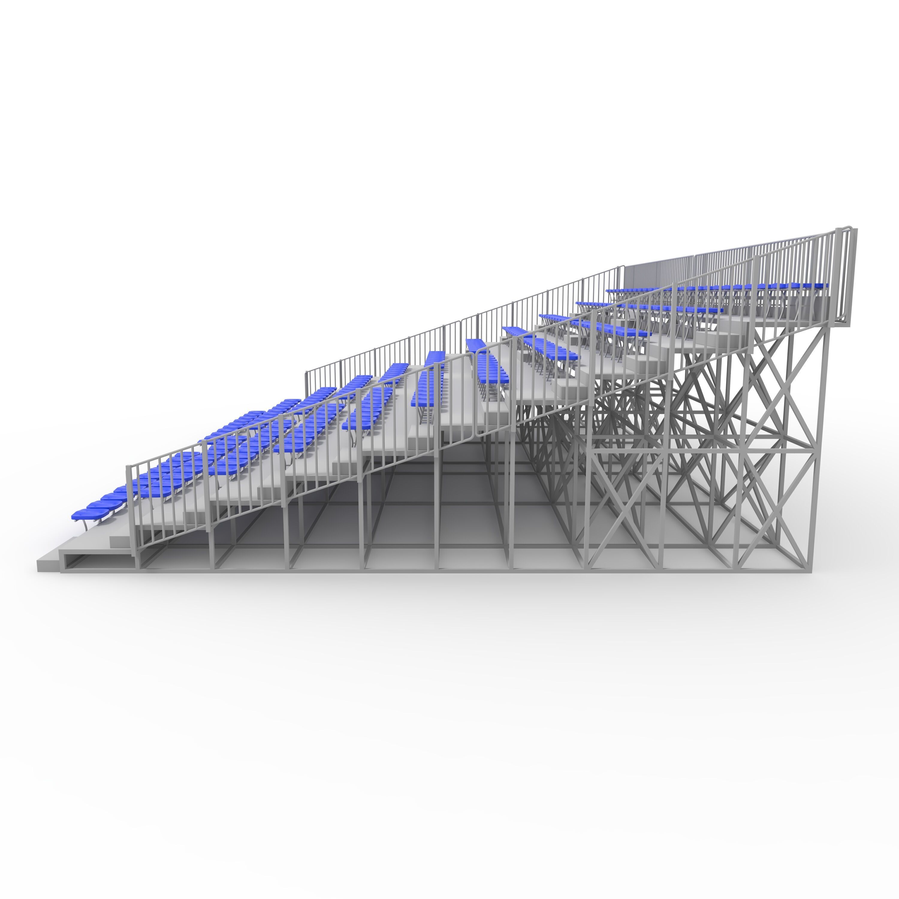 Bleachers 27 3D model_12