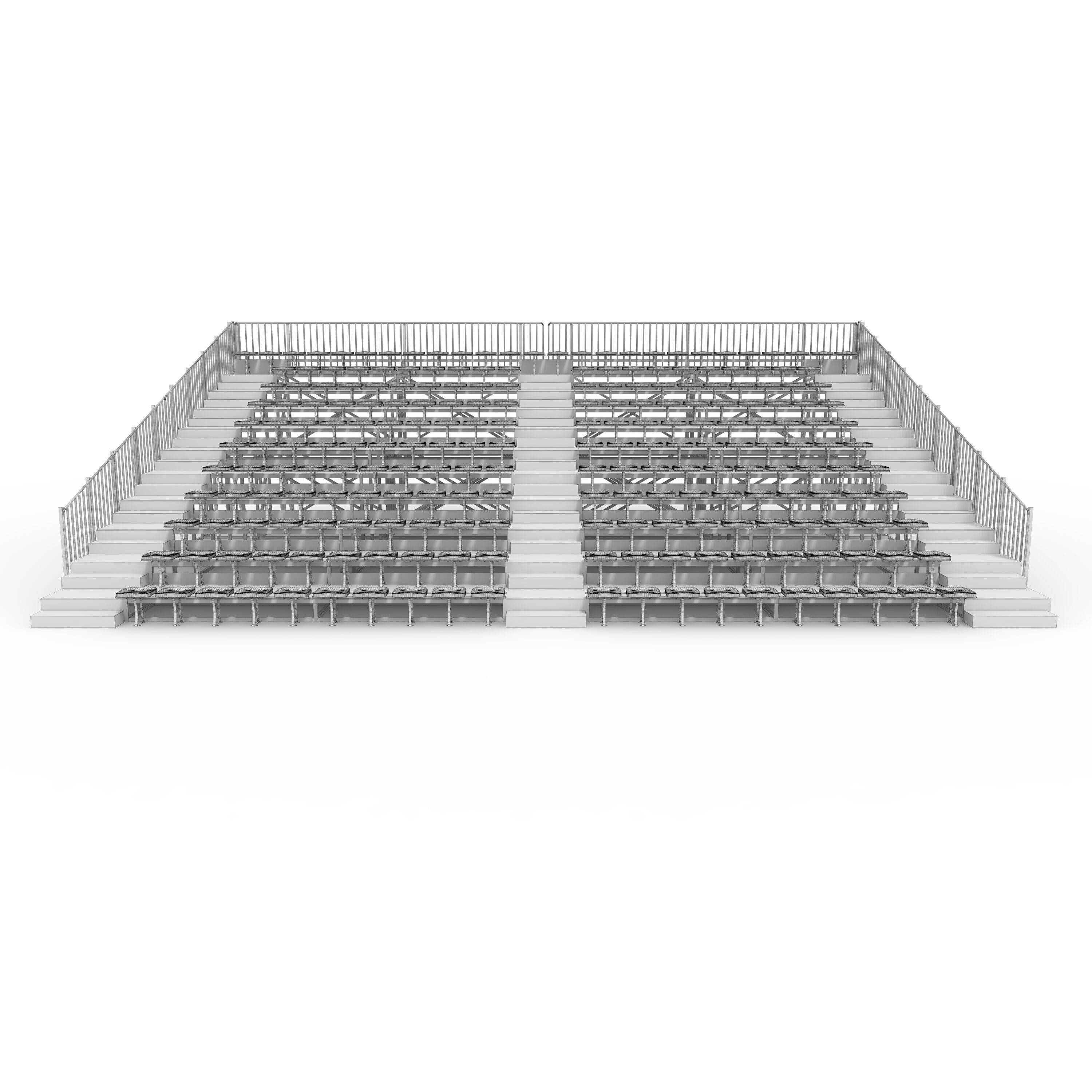 Bleachers 27 3D model_11