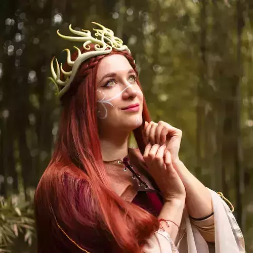 Branched Crown 3D print model