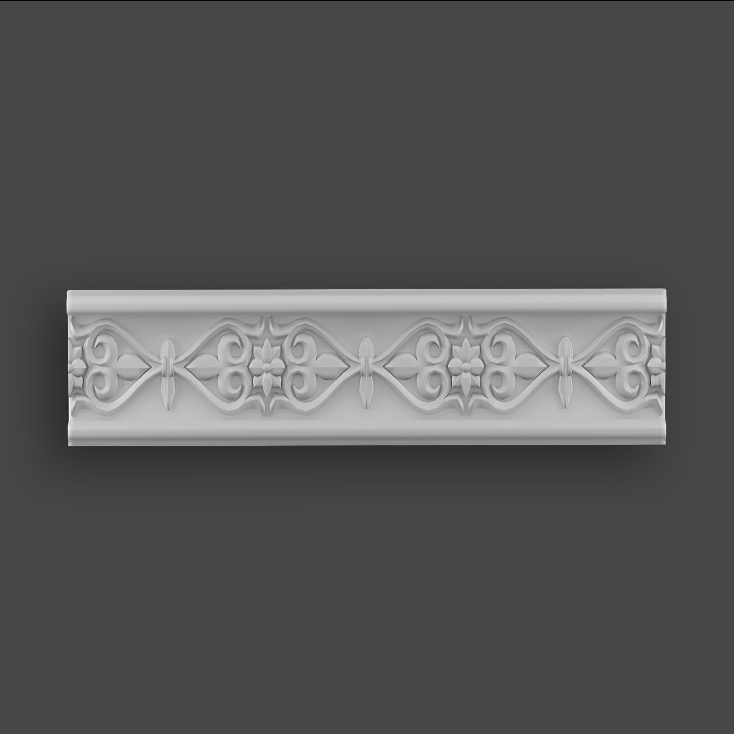 5 Borders Ornamental Pack 8 3D model_9
