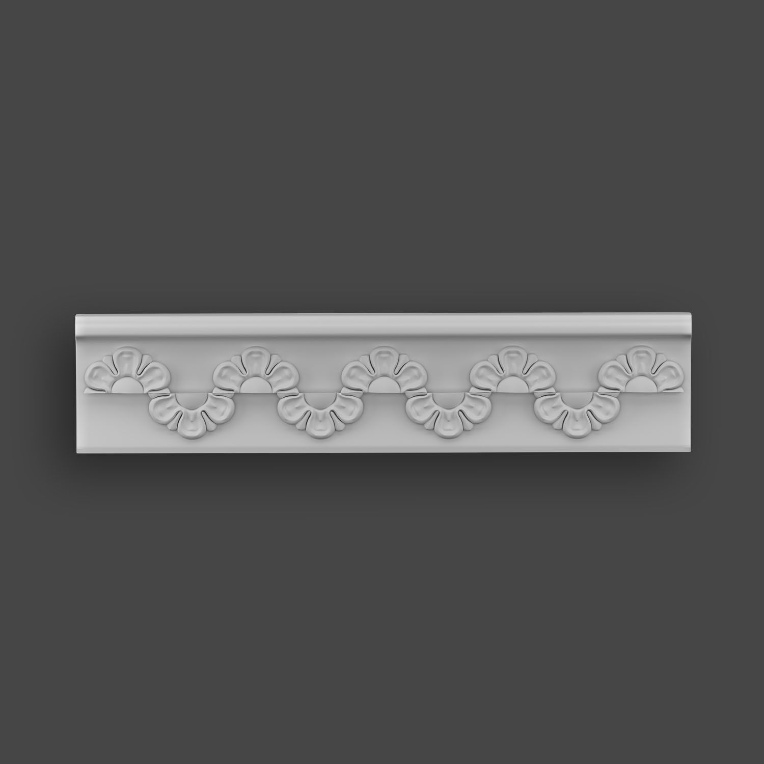 5 Borders Ornamental Pack 8 3D model_10