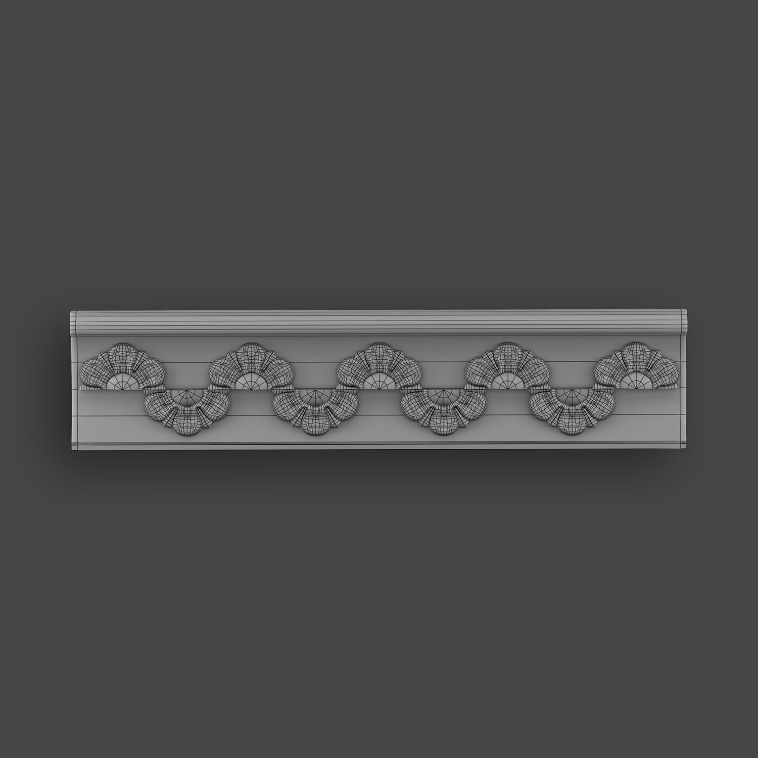 5 Borders Ornamental Pack 8 3D model_22