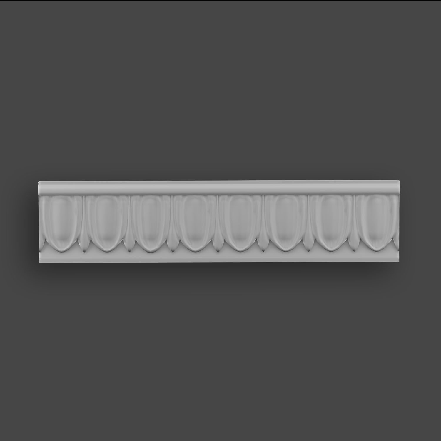 5 Borders Ornamental Pack 8 3D model_7