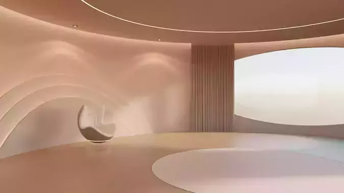 Meta Homes - 03 - Baked Low-poly 3D model
