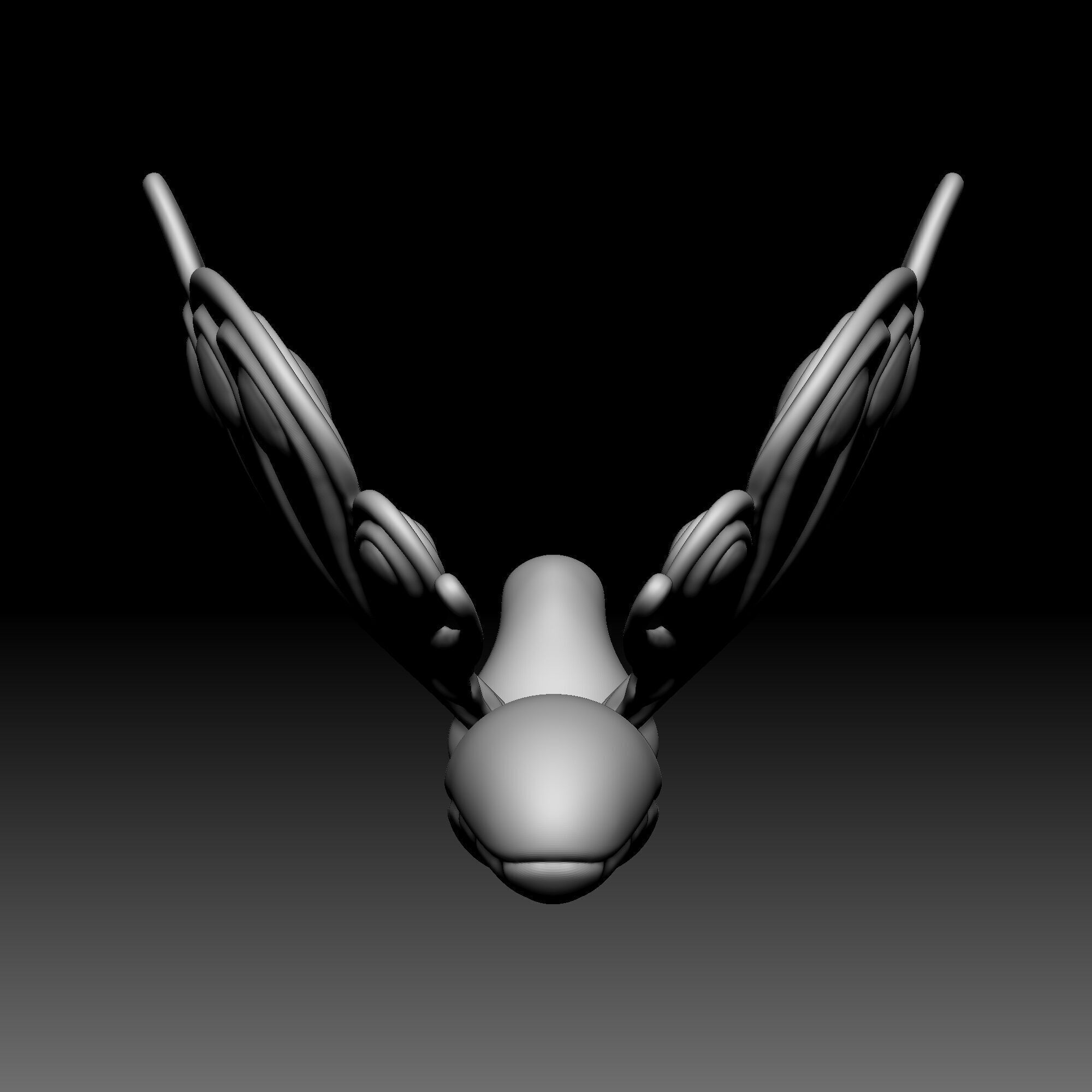 Caterpillar - Alice in Wonderland - 030 3D print model_5