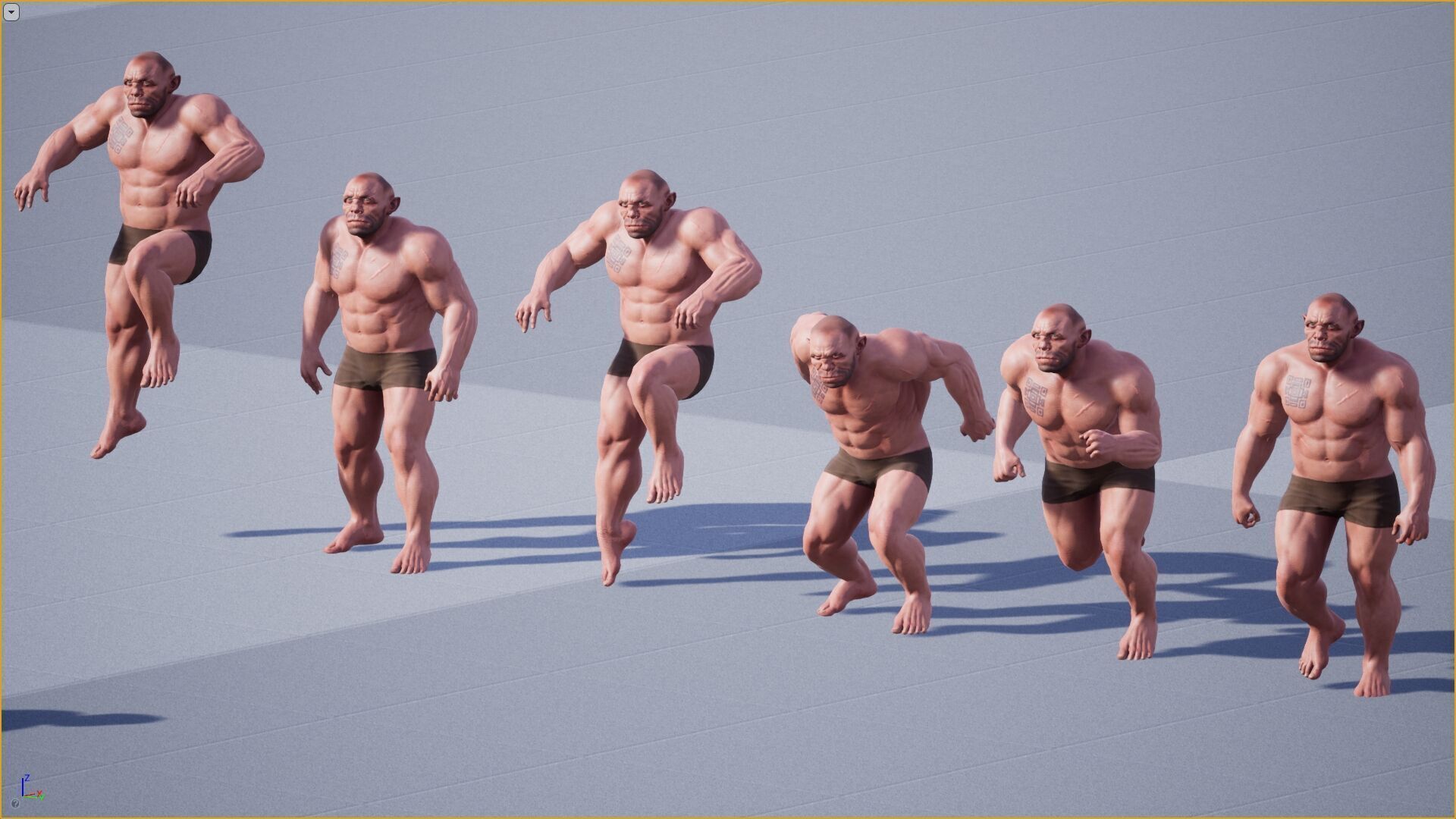 Dwarf Base Low-poly 3D model_8