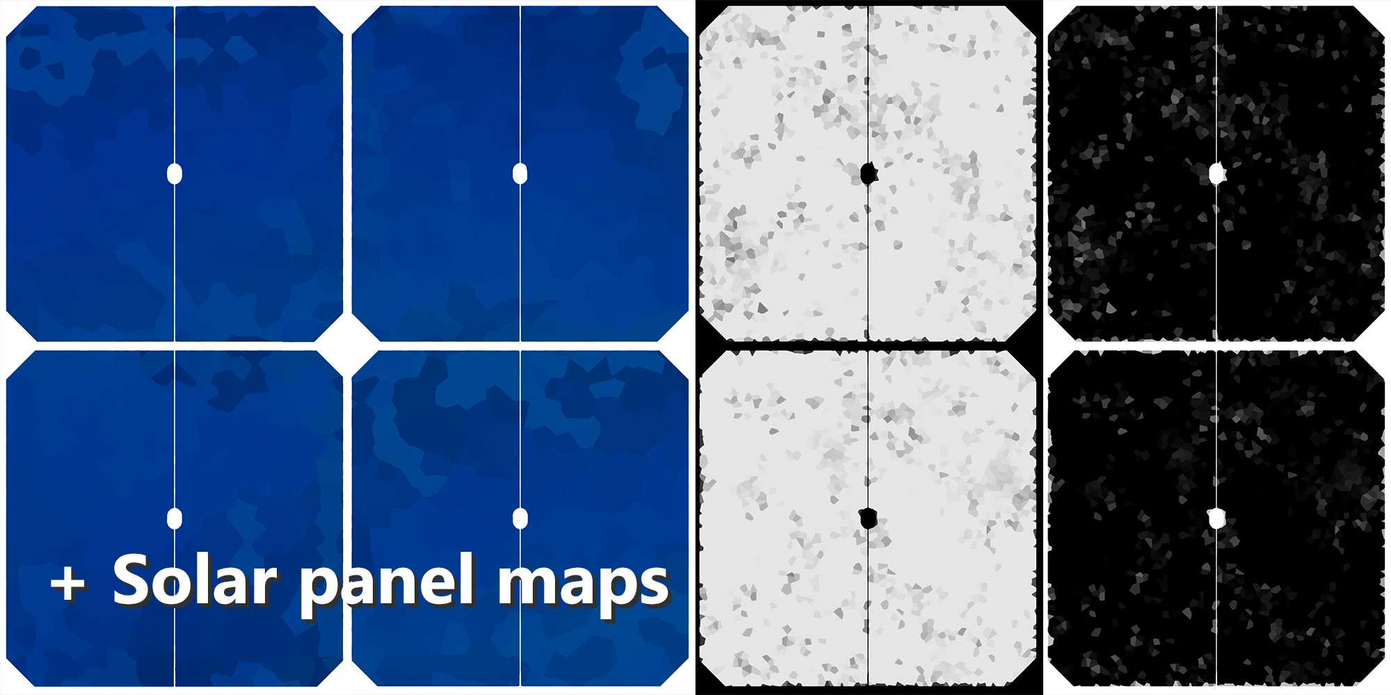 Blender Photovoltaic power plant Generator 3D model_9