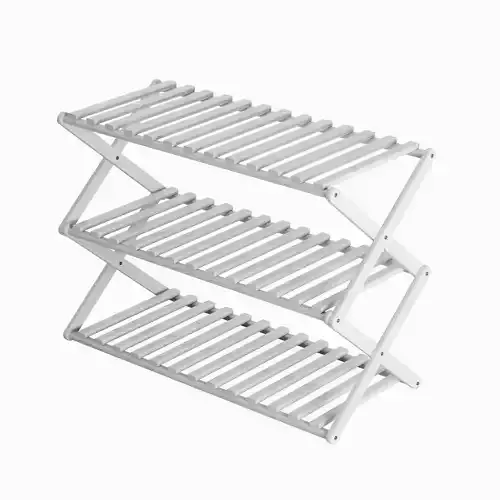 Modern Wooden Shoe Rack 02