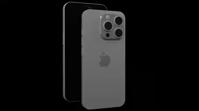 iPhone 16 Pro 3D model For Free