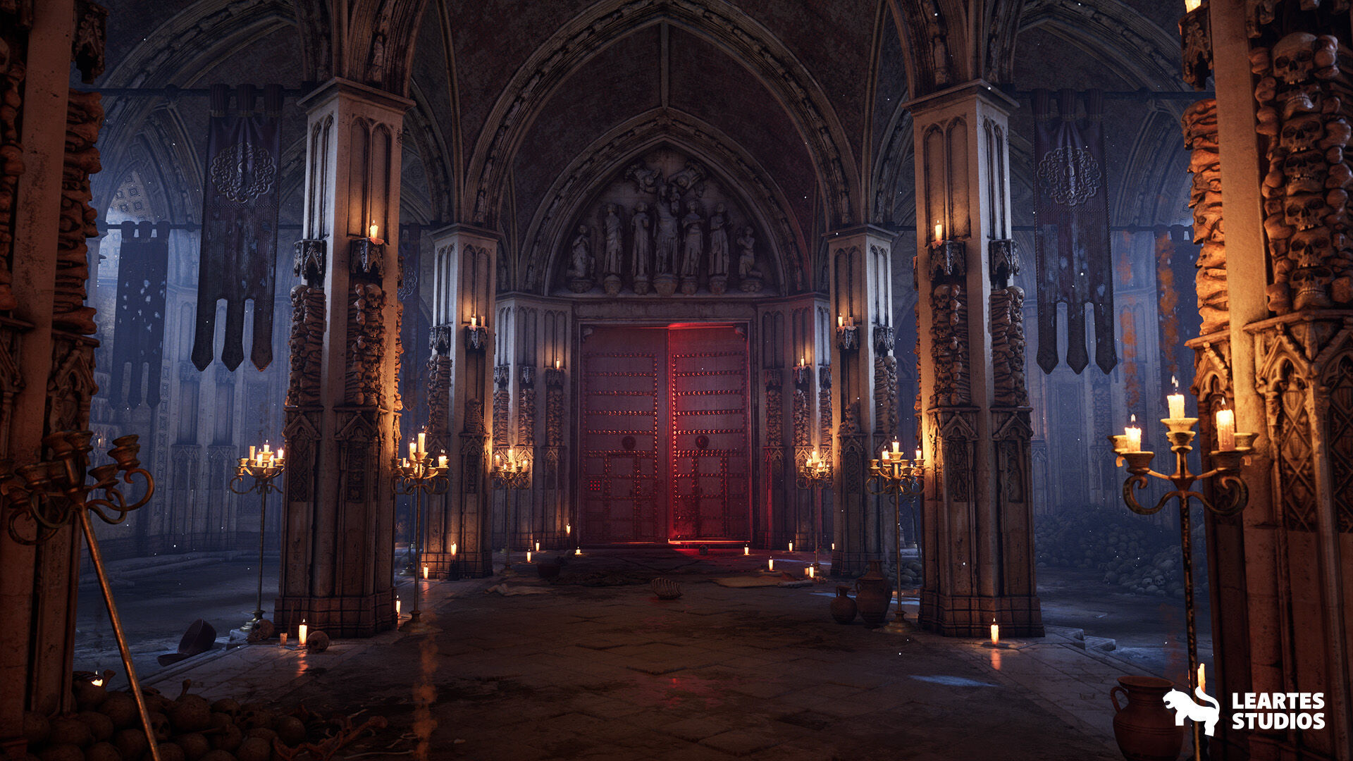 The Grand Ossuary Low-poly 3D model_18