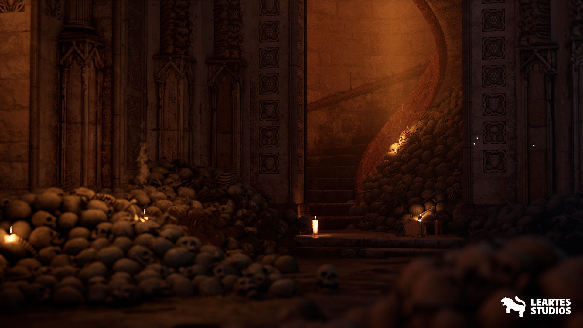 The Grand Ossuary Low-poly 3D model_8