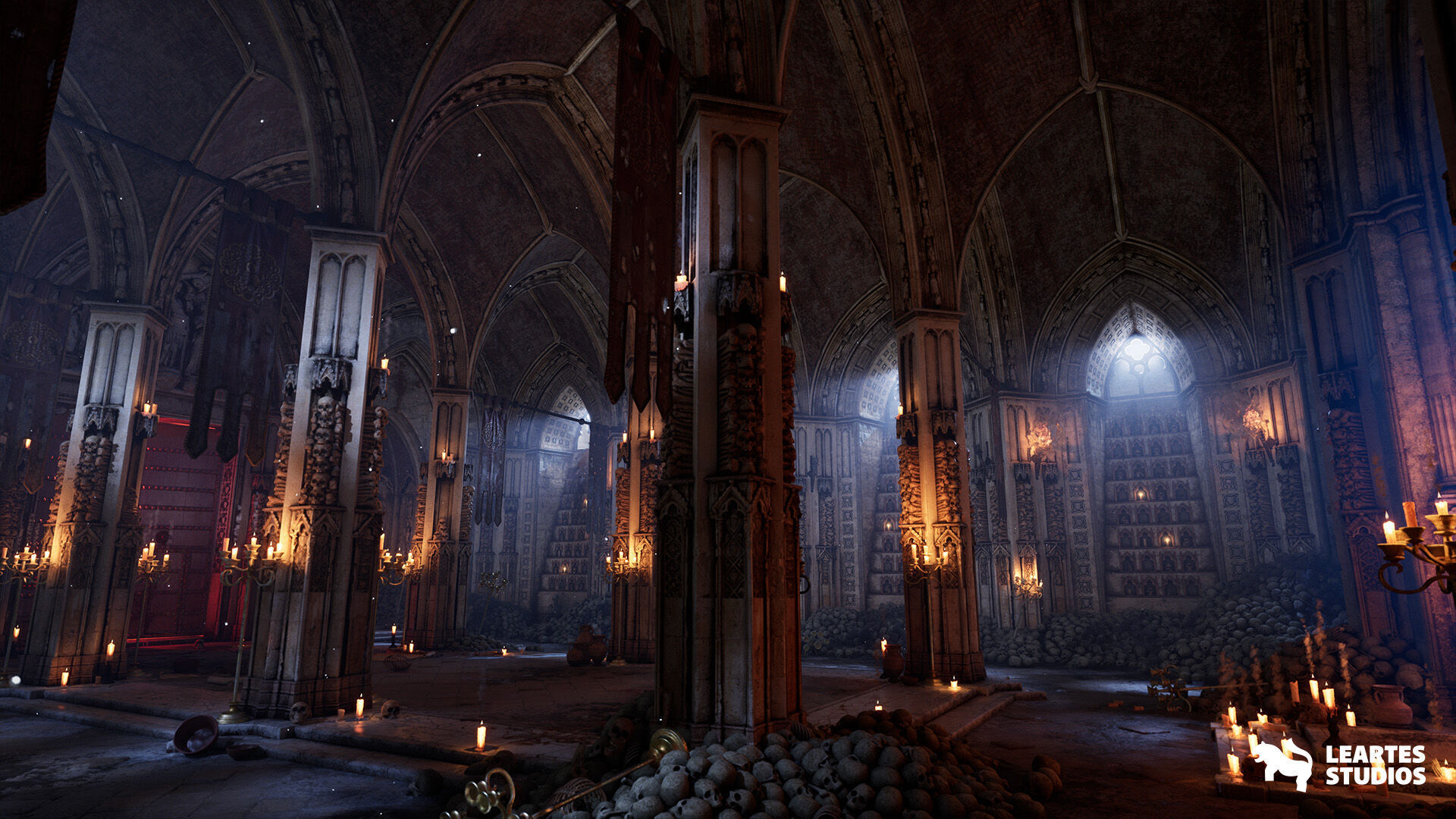 The Grand Ossuary Low-poly 3D model_22