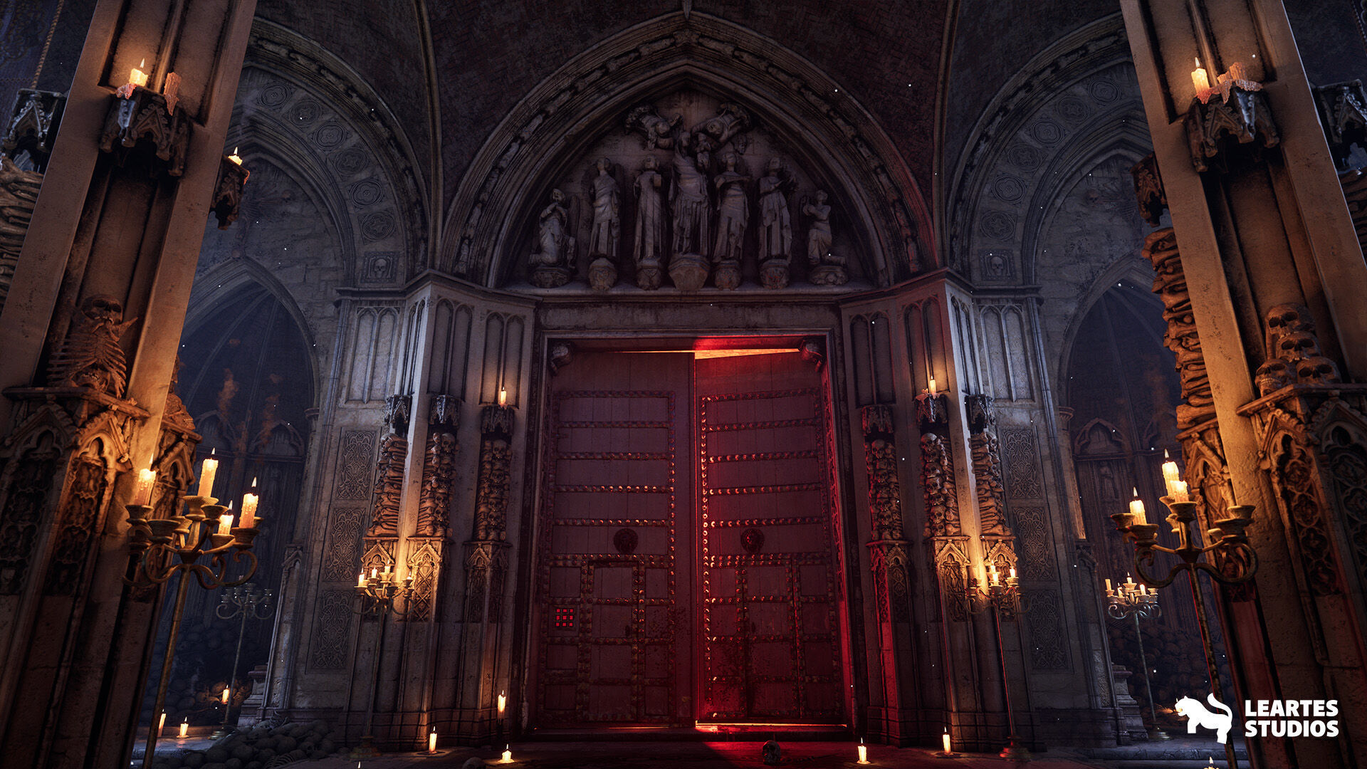 The Grand Ossuary Low-poly 3D model_21